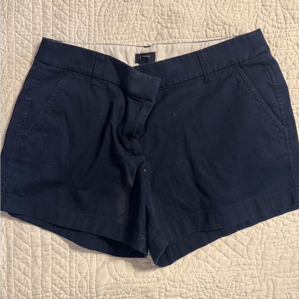 J. Crew Navy Chino Shorts - Tailored Everyday
